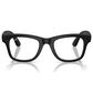 Rayban Glasses Wayfarer Gen 2 50mm Sunglasses with Clear Lenses in Matte Black, , large