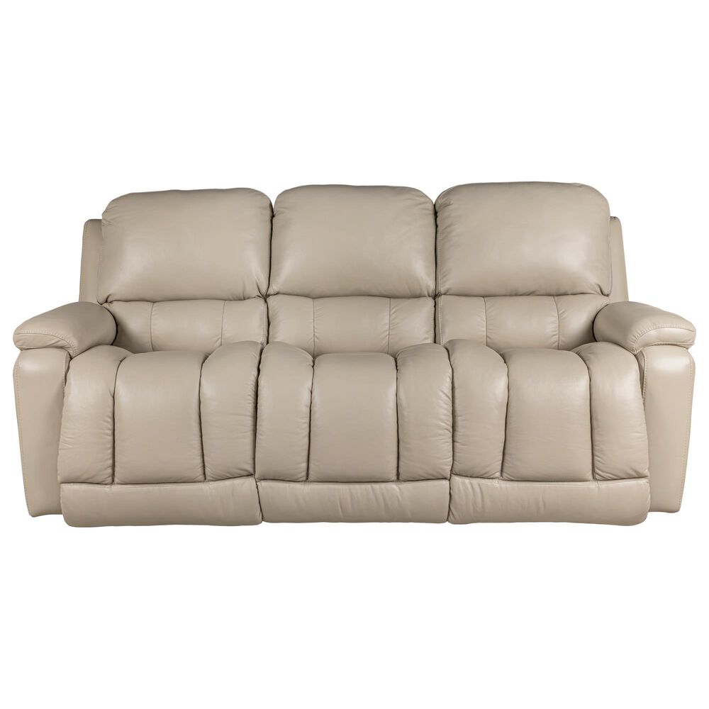 La-Z-Boy Greyson Manual Motion Sofa in Ice, , large