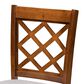 Baxton Studio Aria Counter Height Pub Chair in Walnut Brown (Set of 2), , large