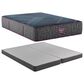 Beautyrest World Class Hybrid Level Three Medium California King Mattress with Low Profile Box Springs, , large