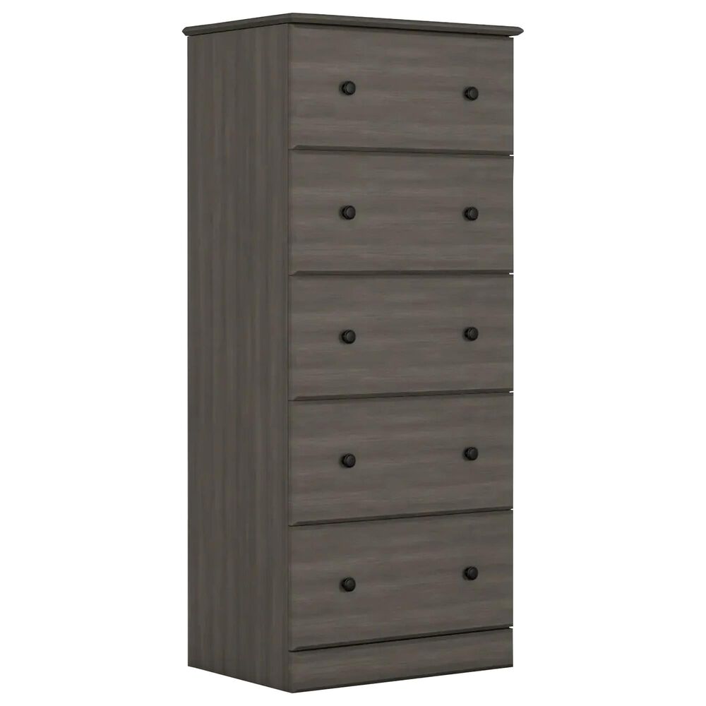 Lemoore Essential 52" 5-Drawer Chest in Storm Grey, , large