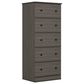 Lemoore Essential 52" 5-Drawer Chest in Storm Grey, , large