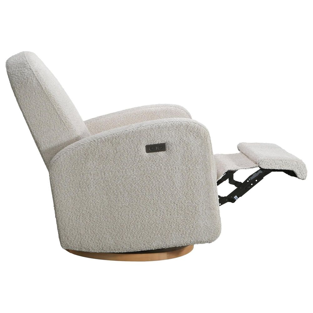 Appleseed Bea Power Swivel Glider Recliner in Greige, , large