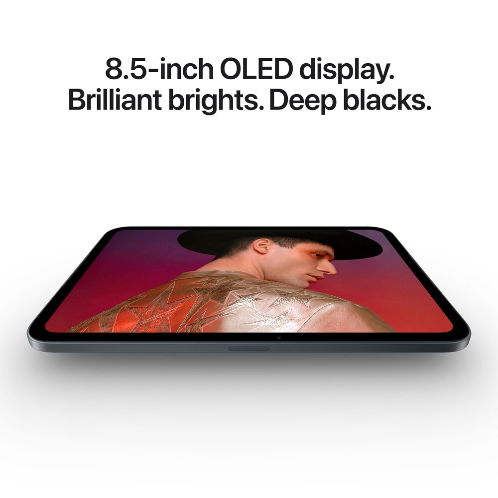 Apple iPad Mini | A20 Pro Chip | Wi-Fi | 256GB | Nano-Texture Glass | Midnight (Latest Model) (Pre-Order), , large