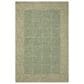 Chris Loves Julia x Loloi Francis 5" x 7"6" Green and Natural Area Rug, , large