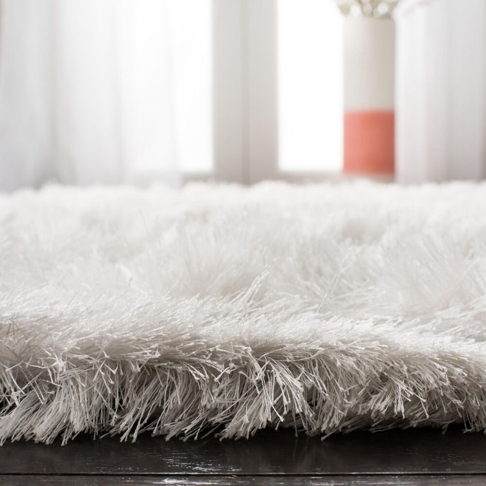 Safavieh Ocean Shag OCG101A 4&#39; x 6&#39; Ivory Area Rug, , large