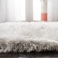 Safavieh Ocean Shag OCG101A 4" x 6" Ivory Area Rug, , large