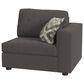 Mayberry Hill Options One 8-Piece Stationary Reversible Sectional in Ash, , large