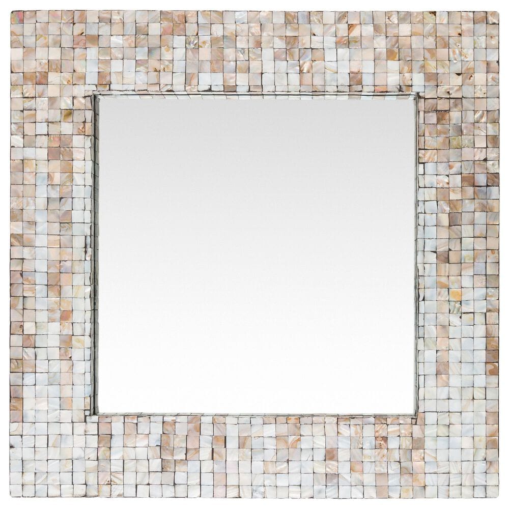 Surya Hornbrook Wall Mirror in Gray, , large
