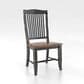 Declan Dining Champlain Side Chair in Black/Spice Washed, , large
