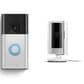 Ring Battery Doorbell and Indoor Cam Set in Satin Nickel and White, , large