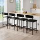 GARVEE 25.5" Bar Stool in Black (Set of 4), , large