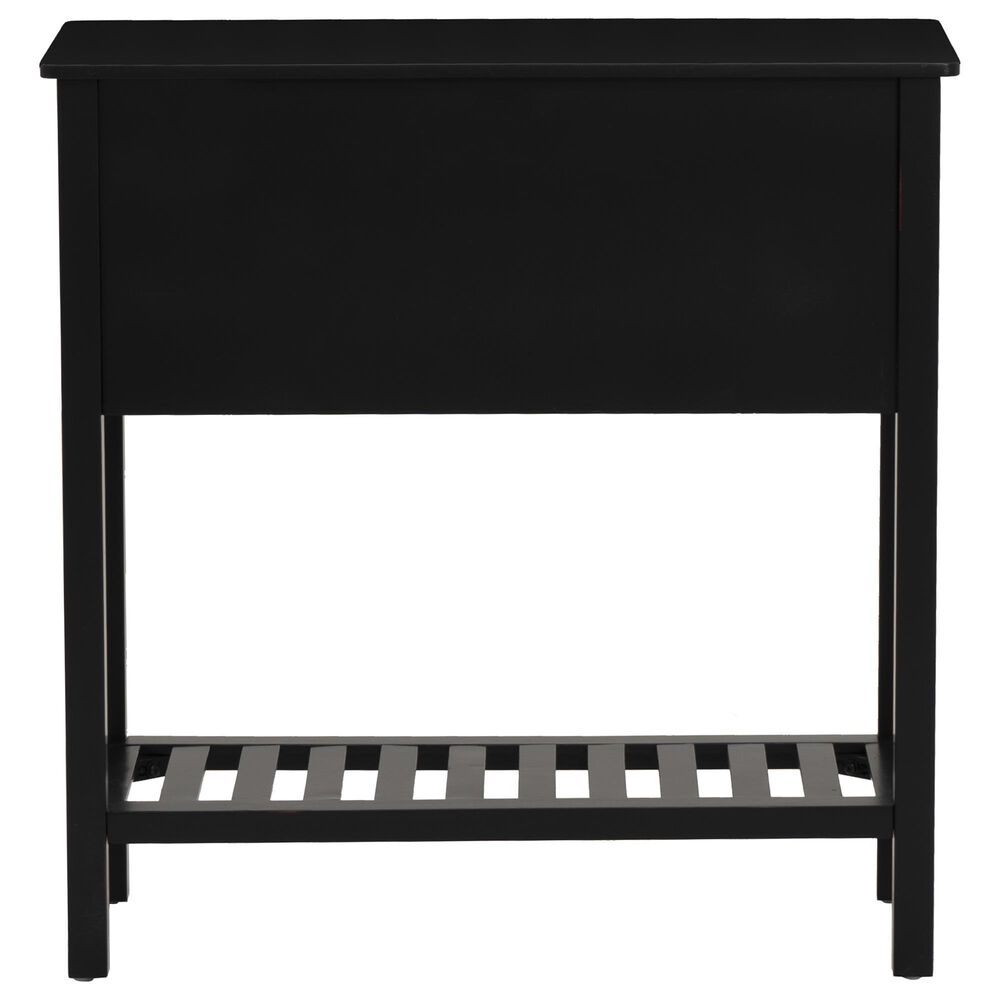 Linon Home Decor Blume 4-Drawer Console in Antique Black, , large