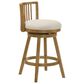 Armen Living Harper 30" Swivel Bar Stool in Amber Glow, , large