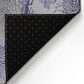 Dalyn Rug Company Seabreeze Animal Print 10" x 14" Lavender Area Rug, , large