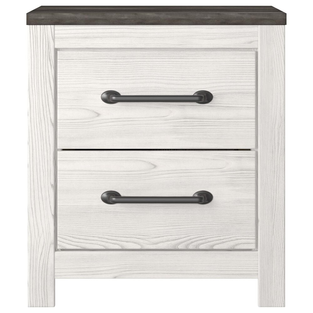 Ashley Gerridan 4-Piece Queen Bedroom Set in White and Gray, , large