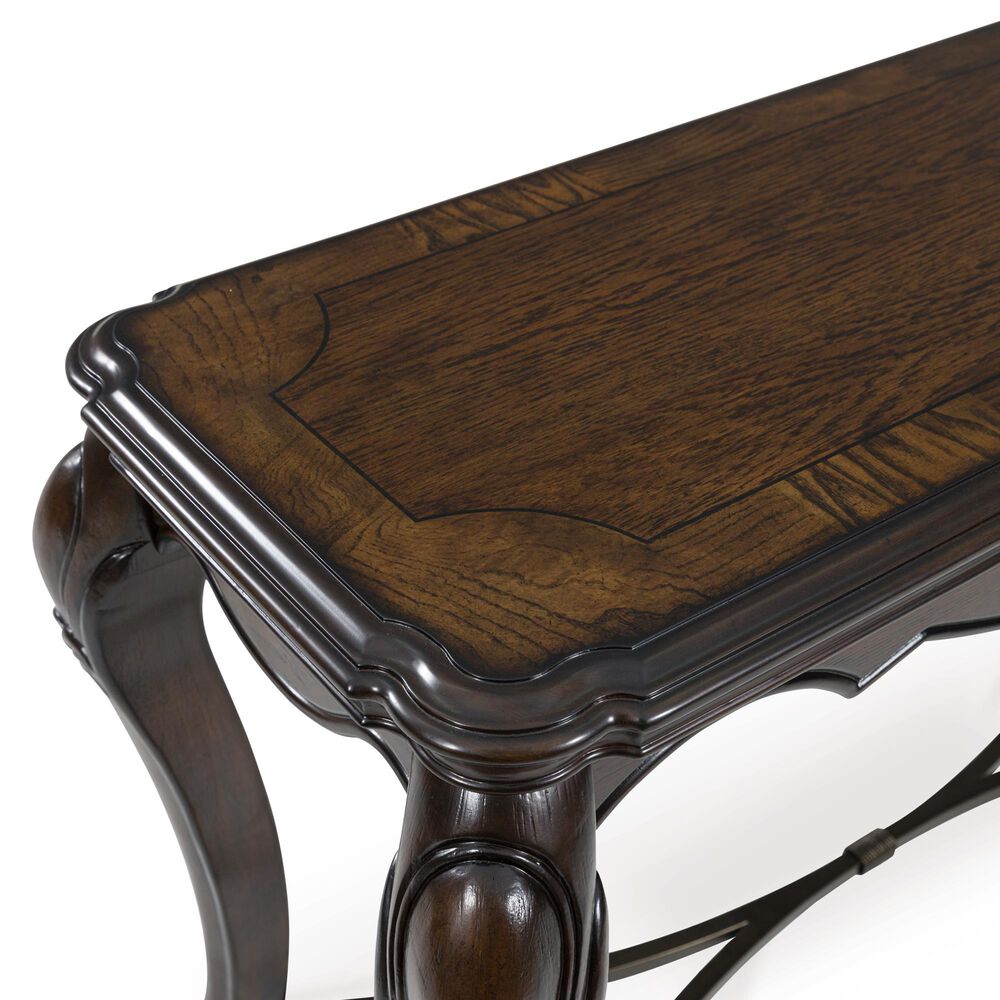 Ashley Maylee Sofa Table in Dark Brown, , large