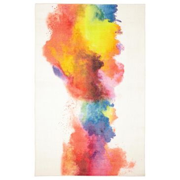 Karastan Prismatic 5" x 8" Multicolor Kids Area Rug, , large
