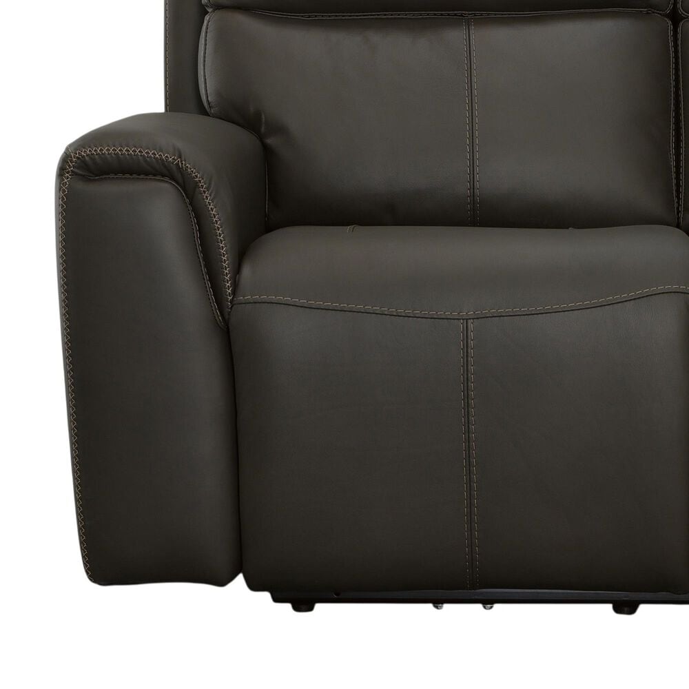 Flexsteel Jarvis Power Reclining Sofa with Headrests in Mica, , large