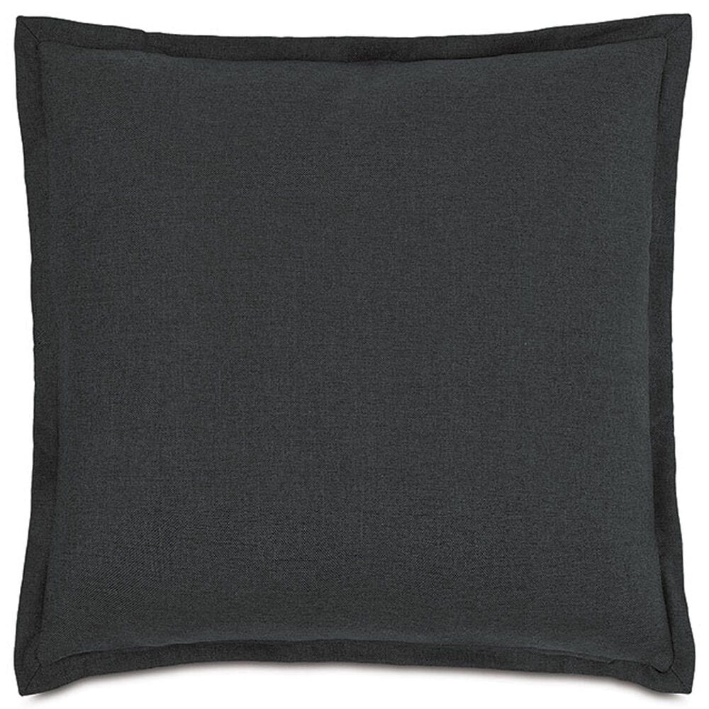 Eastern Accents Taos 27&quot; Square Euro Sham in Salix Stone and Modesta Charcoal, , large