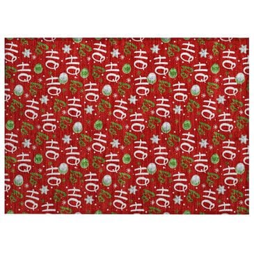 Dalyn Rug Company Wonderland WN18 2"6" x 3"10" Red Indoor/Outdoor Area Rug, , large