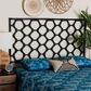 Baxton Studio Revonda Queen Standalone Headboard in Black, , large