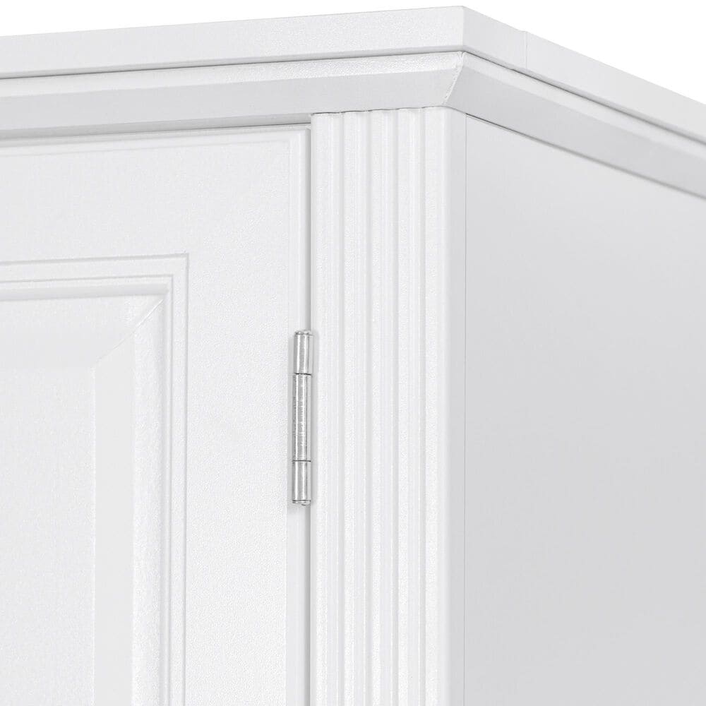 HOMLUX HOMLUX 71" Tall Kitchen Pantry Cabinet with 3 Pull Out Cabinet Organizers, Farmhouse Embossed Texture Storage Cabinet with 6 Door Shelves, 2 Drawers, Freestanding Cupboard for Kitchen, Dining Room White, , large