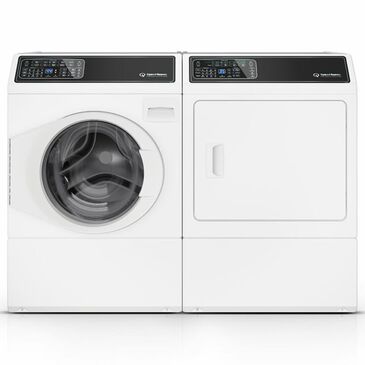 Speed Queen 3.5 Cu. Ft. Front Load Washer and 7.0 Cu. Ft. Gas Dryer Laundry Pair in White, , large