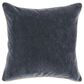Classic Home Heirloom 22" Square Throw Pillow in Stone Gray, , large
