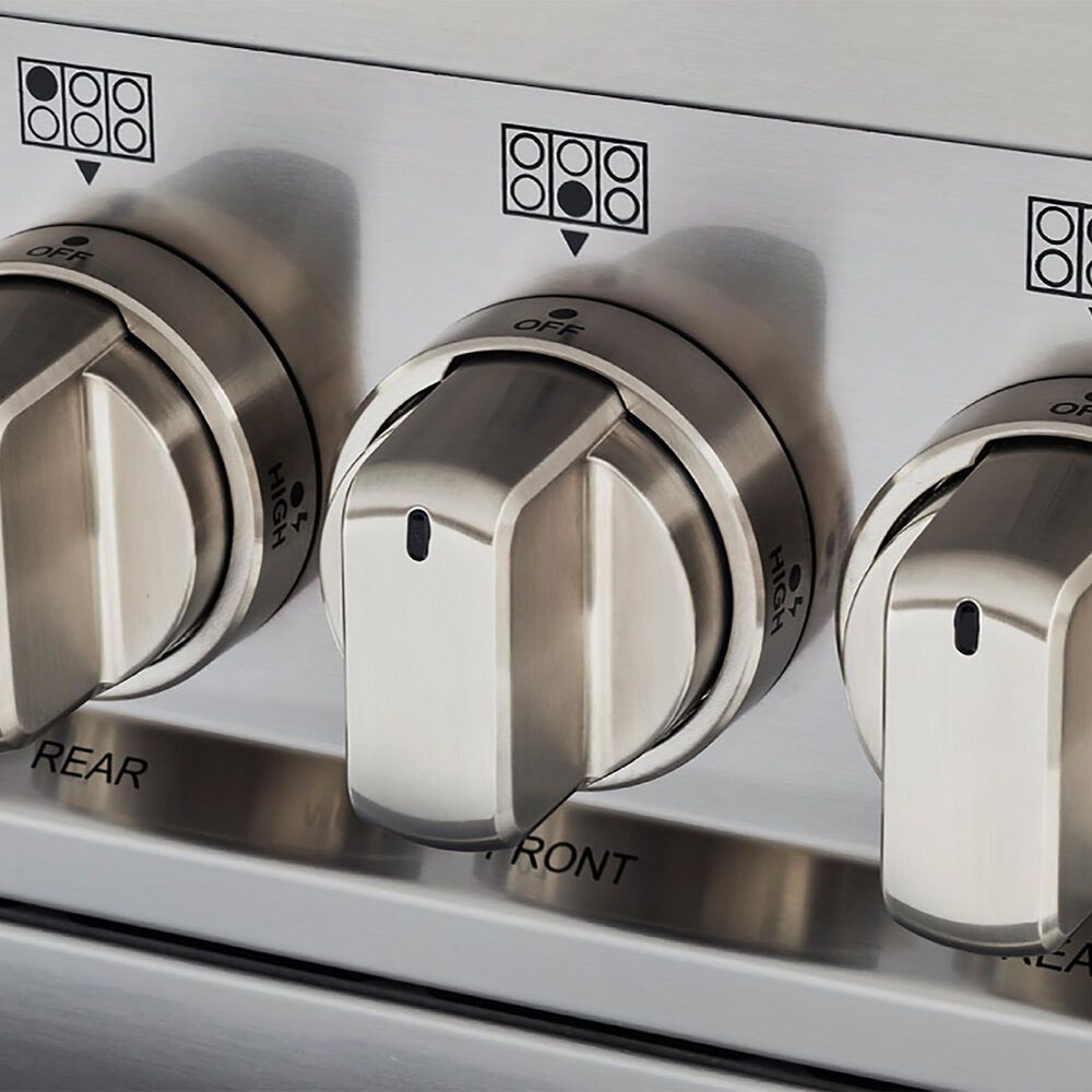 Bertazzoni Master 4.7 Cu.Ft. Gas Range with Aluminum Burners in Stainless Steel, , large