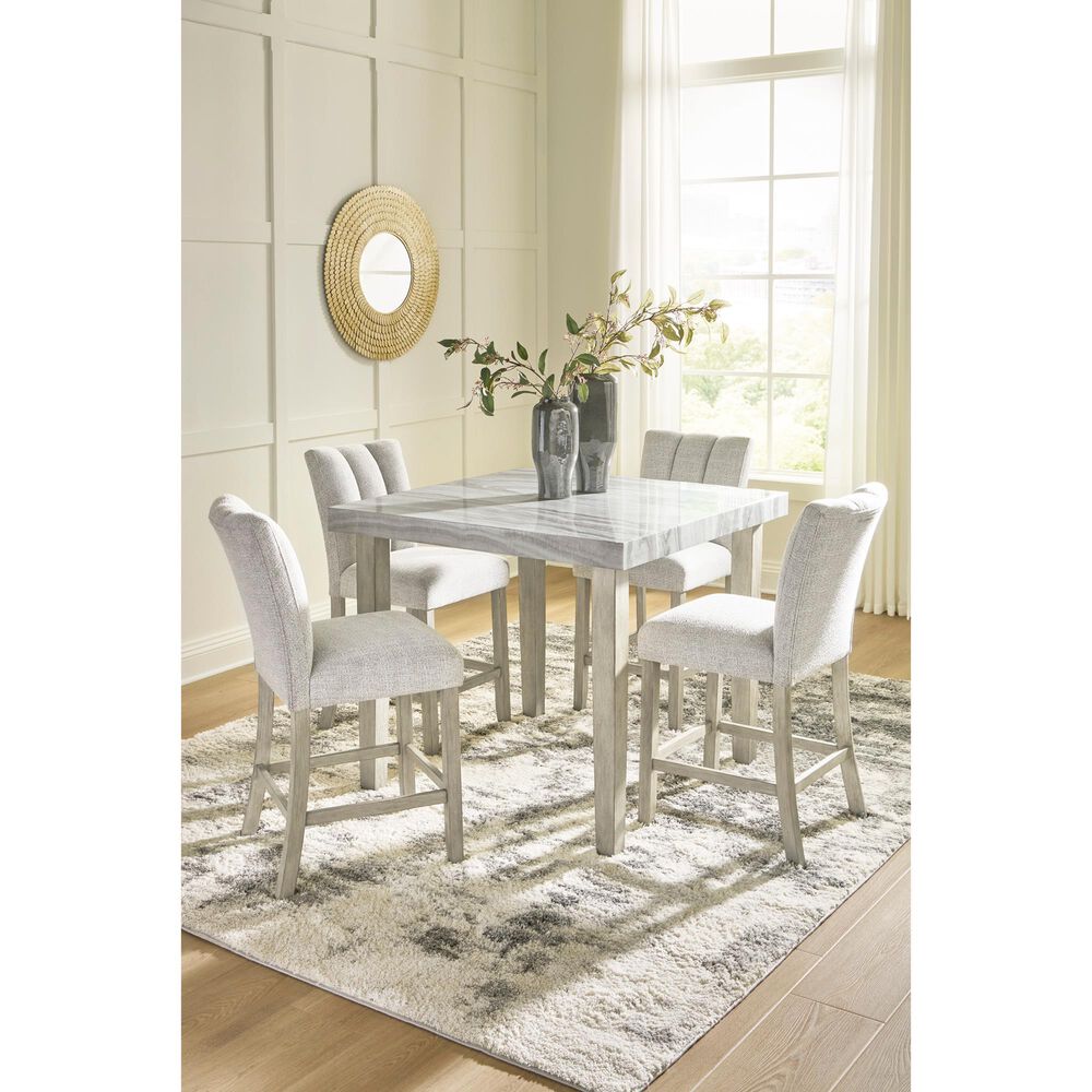 Ashley Larawyn Upholstered Barstool in Bisque, , large