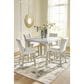 Ashley Larawyn Upholstered Barstool in Bisque, , large