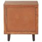 Home Trends & Design Aspen 2-Drawer Nightstand in Smoked Acacia and Antique Zinc, , large