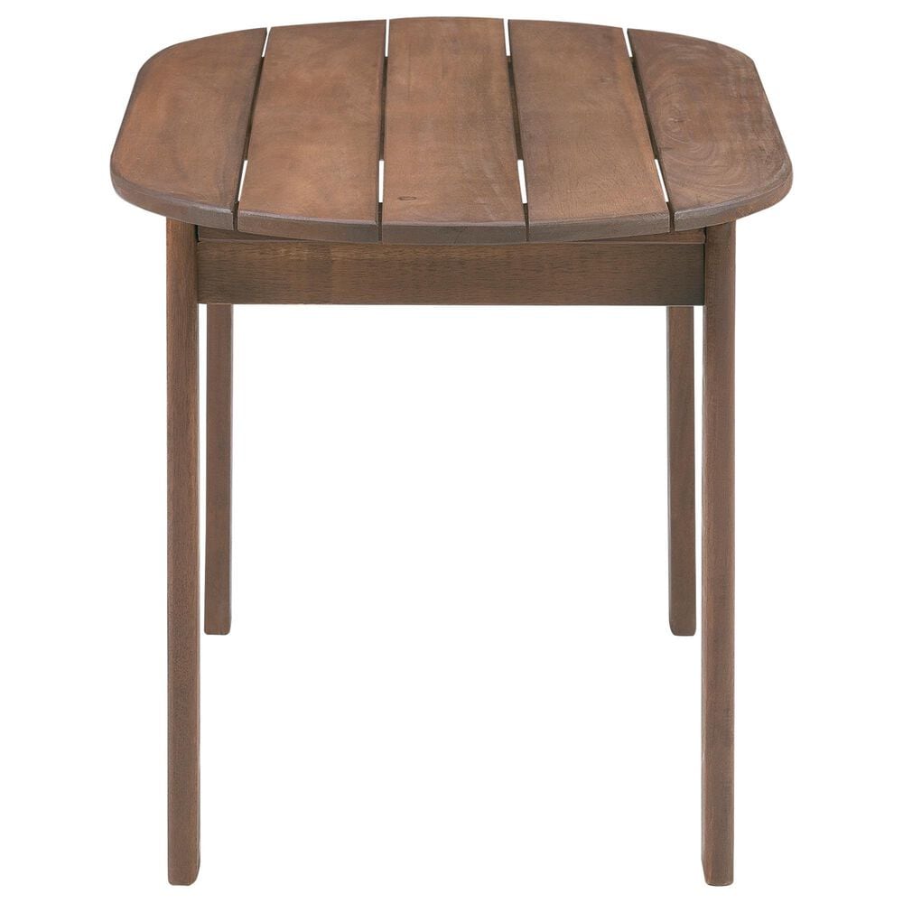 Linon Home Decor Adirondack Coffee Table in Brown, , large