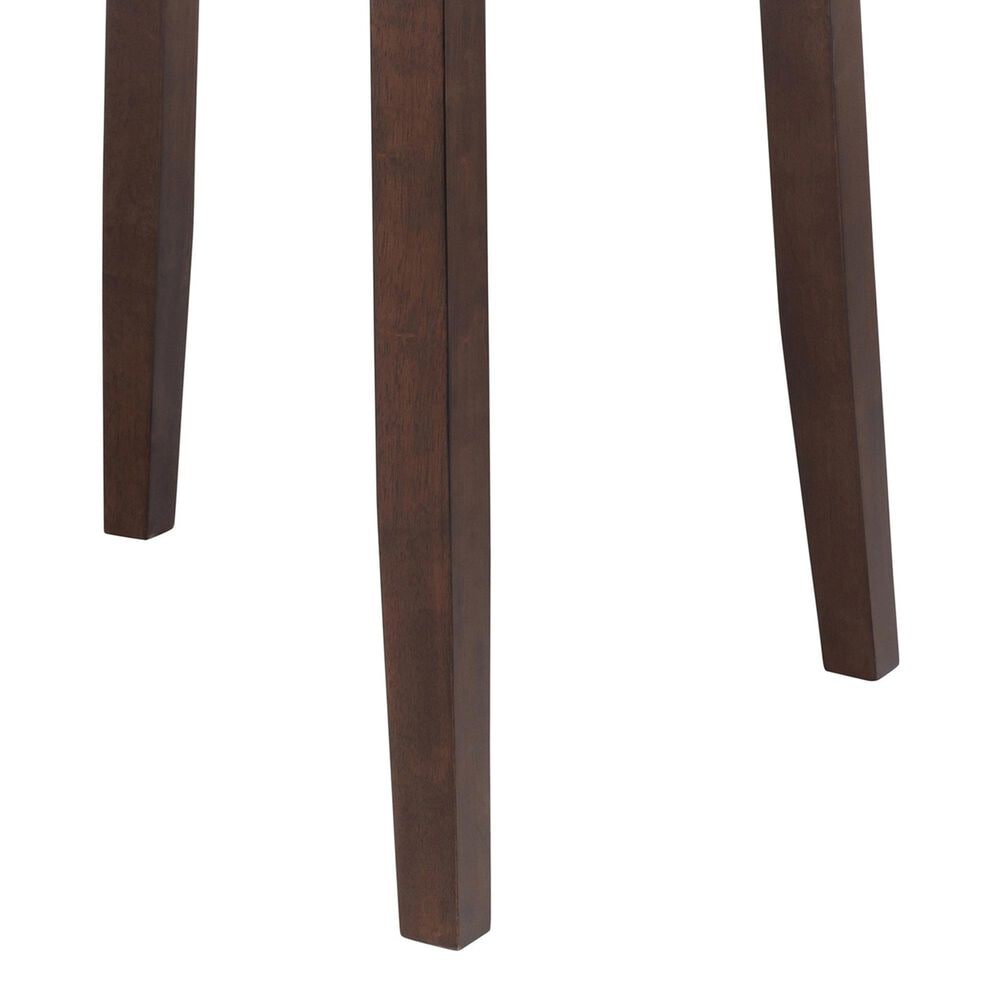 Coaster Barton 5-Piece Round Dining Set in Dark Brown, , large