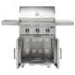 Coyote Outdoor Grill Cart for 30" C or SL-Series Grill in Stainless Steel, , large