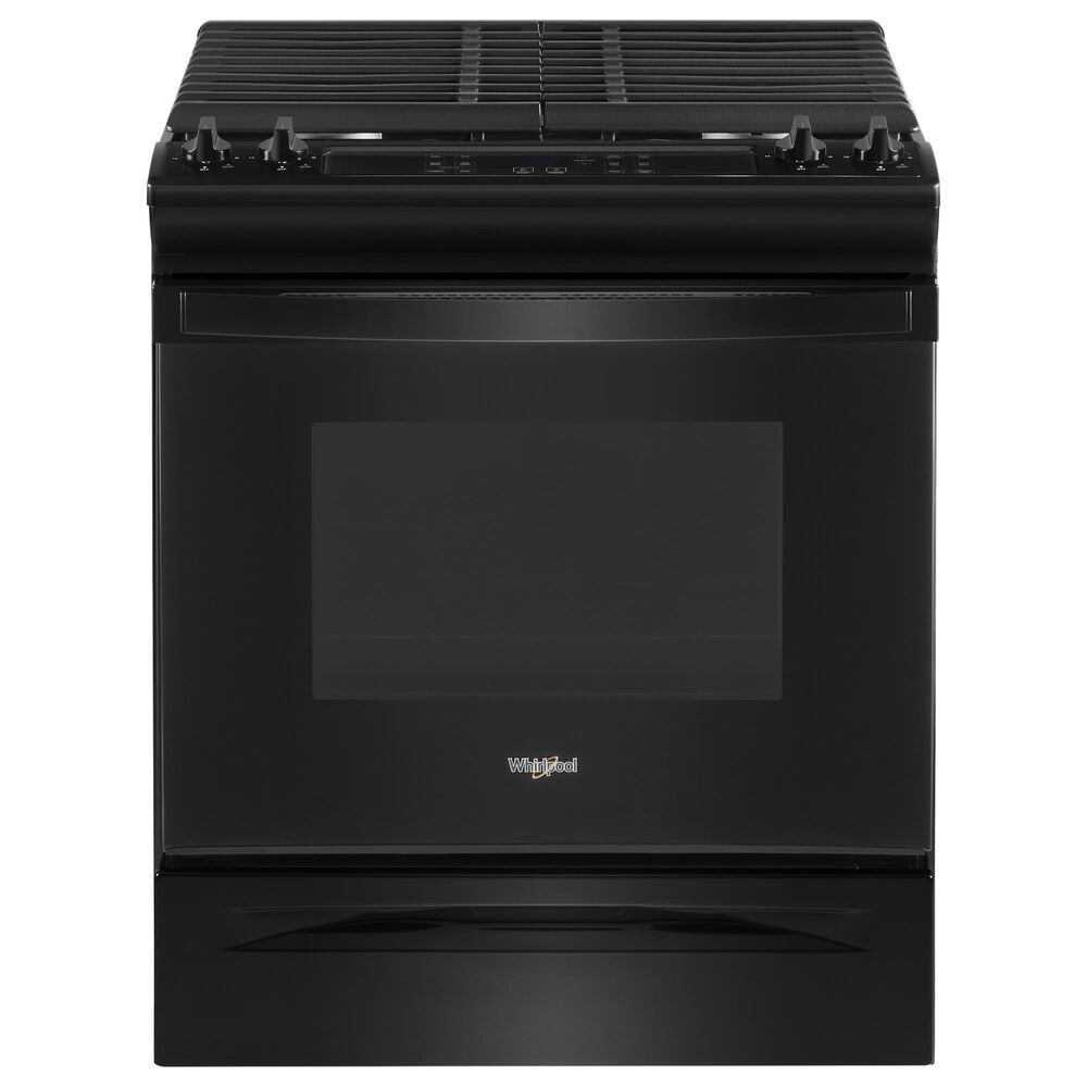 Whirlpool 5 Cu. Ft. Gas Range with Frozen Bake in Black, , large