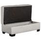 J Cooper USA Liverpool Storage Ottoman in Cashmere, , large