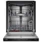 Bosch 500 Series 24" Built-In Pocket Handle Dishwasher with 8 Wash Cycles in Black, , large