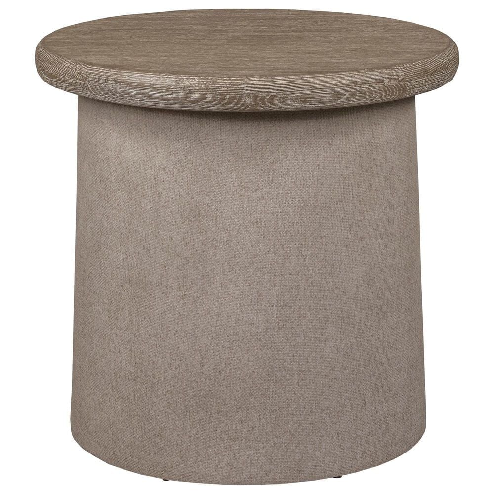 Bernhardt Easley Side Table with Casters in Trevin and Silt, , large