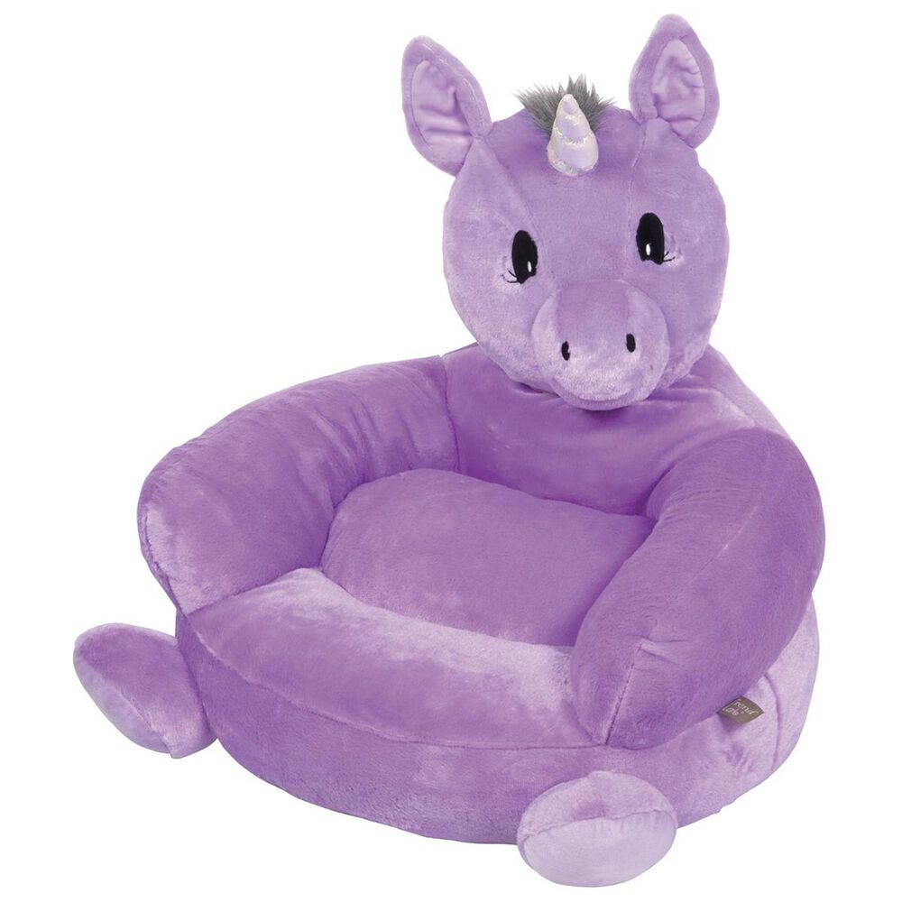 Trend Labs Children"s Plush Unicorn Character Chair, , large