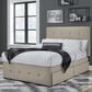 Signature Design by Ashley Gladdinson Full Upholstered Storage Bed in Gray, , large