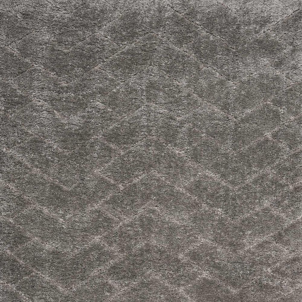 Nourison Dreamy Shag Chevron 7&#39;10&quot; x 9&#39;10&quot; Grey Area Rug, , large