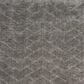 Nourison Dreamy Shag Chevron 7"10" x 9"10" Grey Area Rug, , large
