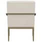 Coaster Kirra Accent Arm Chair in Cream, , large