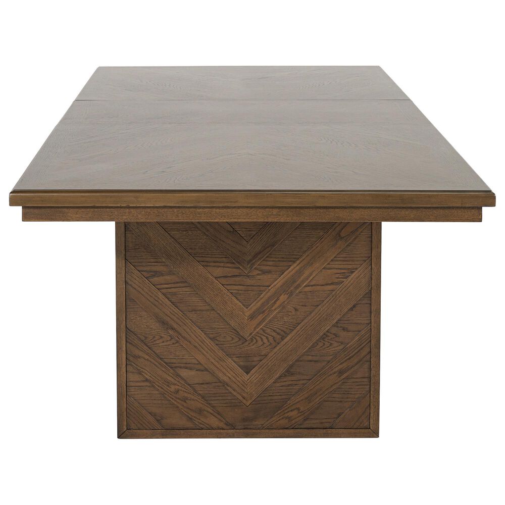 Furniture of America Virex Rectangle Extendable Dining Table in Dark Walnut, , large