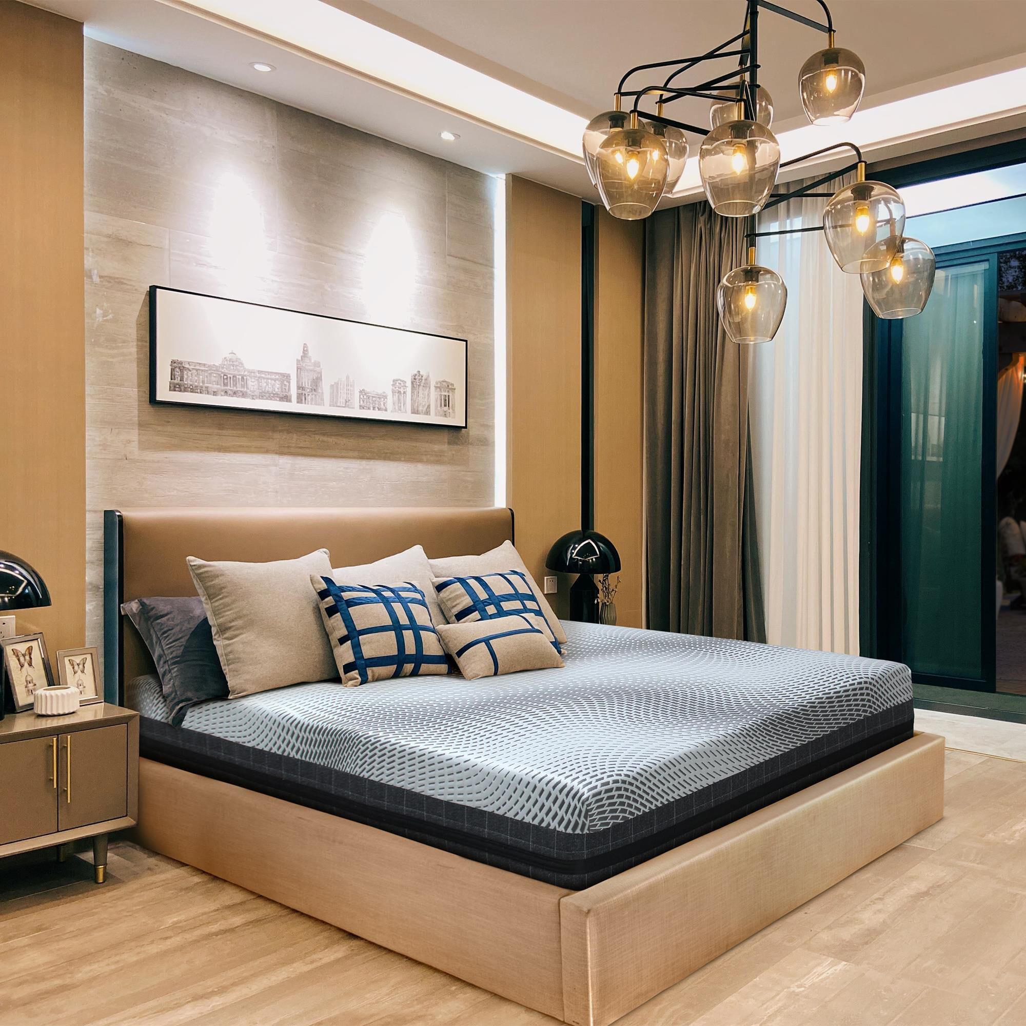 Sleeptronic Berkshire Majestic Hybrid Plush King Mattress