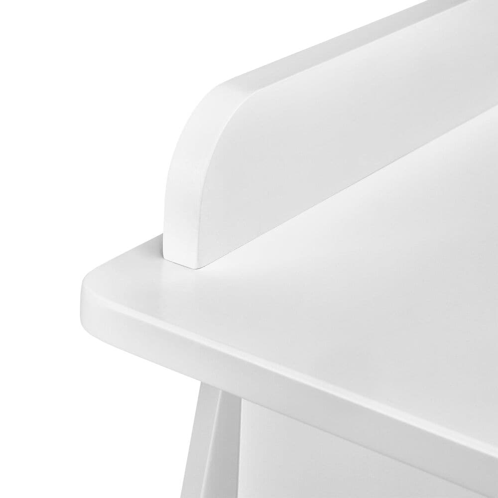 RiverRidge Home 3-Piece Kids Desk and Chair Set with Cubbies and Bookracks in White, , large