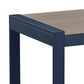 Ashley East Beach Rectangular End Table in Navy Blue and Driftwood, , large
