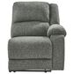 Signature Design by Ashley Goalie 6-Piece Manual Reclining Curved Sectional in Pewter, , large